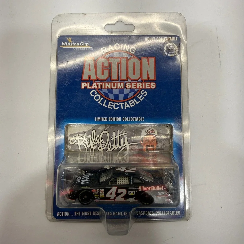 Action Racing Kyle Petty 42 Coors Light Silver Bullet 1:64 Diecast Pontiac 1996